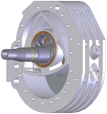 Rotary Engine Assembly Design Drawing