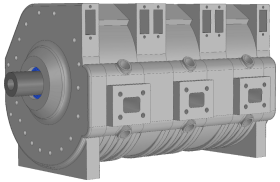 Rotary Engine Shortblock Design Drawing